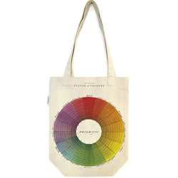 Cavallini Tote Bag- Color Wheel