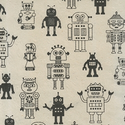 Nepalese Printed Paper- Robots!