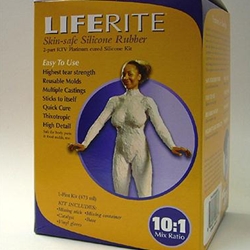 Art Molds -Silicones- LifeRite Skin Safe Silicone Rubber Body Casting  Compound