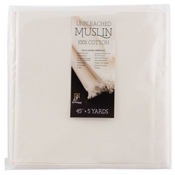 Unbleached Muslin - 45" x 5 yards