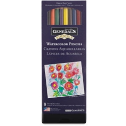 Kimberly Watercolor Pencils, Assorted Colors, Set of 12 