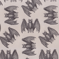 Rossi Limited Edition Letterpress Paper- Bats 20x28" Sheet