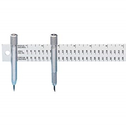 18" Compass Ruler