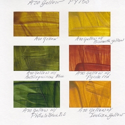 Nuances of Azo Yellow