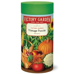 Cavallini Puzzles- Victory Garden 1,000 Piece Puzzle