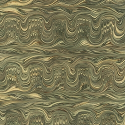 Handmade Italian Marble Paper- River Green 19.5 x 27" Sheet