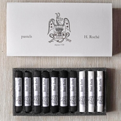 Henri Roche 10 Piece Black and White Assortment