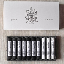 Henri Roche 10 Piece Black and White Assortment