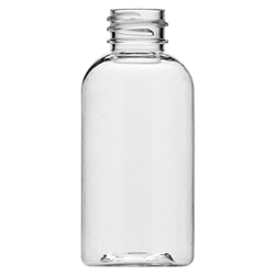 2 oz. Clear Plastic Bottles Pack of 25