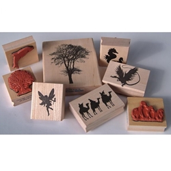 Encaustic Art Stamps and Stamp Pad.