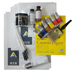 Aaron Delehanty RIT Painting Class Kit