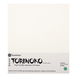 Torinoko Paper, 9 1/2" x 10 3/4" Pack of 20 Sheets