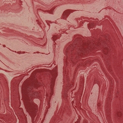 Nepalese Marbled Lokta Paper- Red on Natural