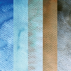 Schmincke Watercolor Supergranulating Colors- "Desert" Collection - Half Pans