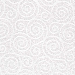 Thai Lace White Scroll - 25"x37" Sheet