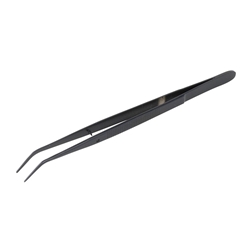 Teflon Coated Bent Tip Tweezers