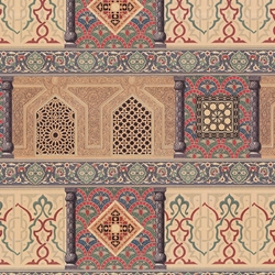 Rossi Inspirations Paper- Arab Windows, Tiles, and Columns 20x28" Sheet