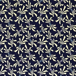 Chiyogami- Natural Ribbons on Indigo Blue 18"x24" Sheet