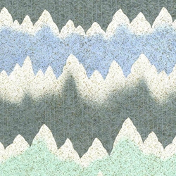 Japanese Chiyogami Paper- Forest In Winter 18"x24" Sheet