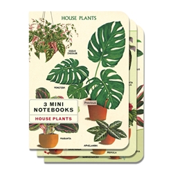 Cavallini House Plants Mini Notebook Set