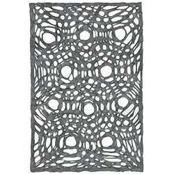 Amate Bark Paper from Mexico- Circular Woven Gray 15.5x23 Inch Sheet