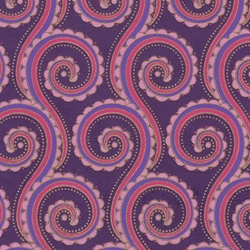 Art Nouveau Octopus Stripe Paper- Pink and Purple Shades 22x30" Sheet