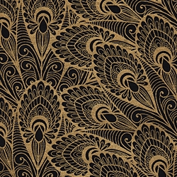 "NEW!" Gatsby- Black and Gold 22x30" Sheet