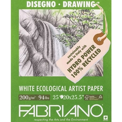 *LAST PACK!* Fabriano Ecological Artist Paper- 94lb 25 sheet Pack