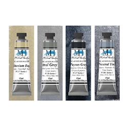 Michael Harding Watercolor Grey Essentials Set - 4 x 15ml