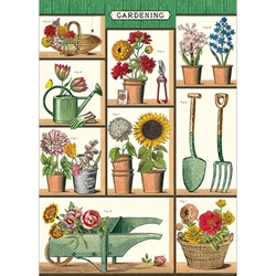 **NEW!** Cavallini Decorative Paper - Gardening 20"x28" Sheet