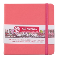 Talens Art Creation Sketch Books - Coral, 4.72"X4.72"