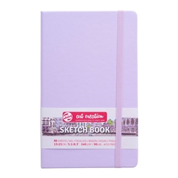 Talens Art Creation Sketch Books - Pastel Violet, 5.11"X8.27"