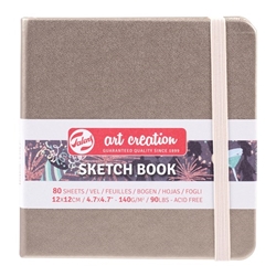 Talens Art Creation Sketch Books - Pink Champange, 4.72"X4.72"