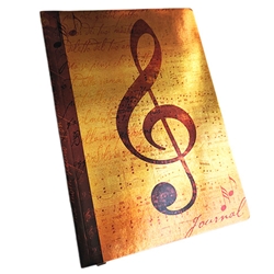 Fineartstore.com - Antioch Metallic Music Themed Blank Journal