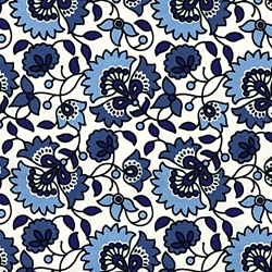 Printed Paper from India- Wedgewood Blue 22x30" Sheet