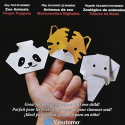 Origami Finger Puppets- Zoo Animals