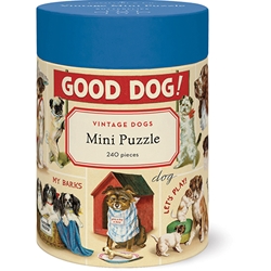 *NEW!* Cavallini Mini Puzzle- Vintage Dogs