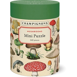 *NEW!* Cavallini Mini Puzzle- Mushrooms