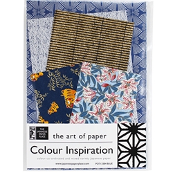"Japanese Paper Color Inspirations- Blue"