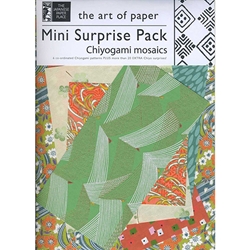Paper Potluck - Mini Surprise Scrap Pack "Japanese Chiyogami Mosaics"