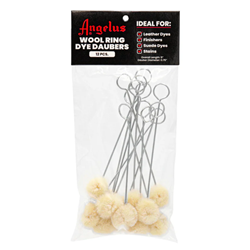 Angelus Wool Ring Dye Daubers - 5"