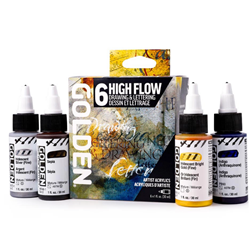 Golden High Flow Acrylic Drawing and Lettering Set