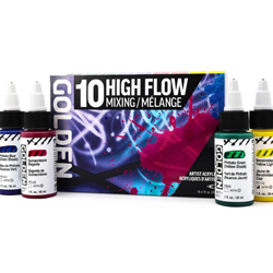 Golden High Flow Acrylic Mixing Set