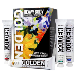 Golden Heavy Body Acrylic Traditional Set