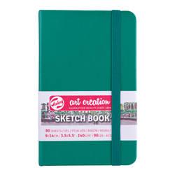 Talens Art Creation Sketch Books - Forest Green, 3.54"x5.51"