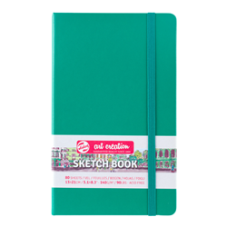 Talens Art Creation Sketch Books - Forest Green, 5.11"X8.27"