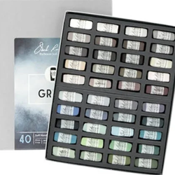 Jack Richeson Handrolled Color Set (40 ct.) - Greys