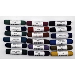 Mt. Vision Handmade Soft Pastels - Dark 18 pc. Set