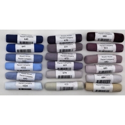 Mt. Vision Handmade Soft Pastels - Thunderstorm Grey 18 pc. Set