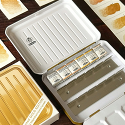Schmincke Horadam Aquarell Limited Edition Gold 6pc Half-Pan Set